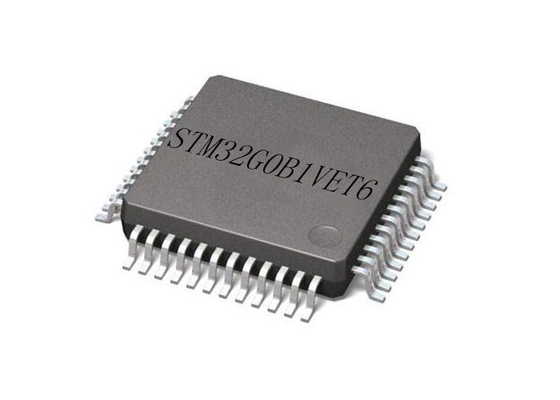 Microcontroladores 64MHz de la corriente principal de IC STM32G0B1VET6 32-LQFP de los microcontroladores del BRAZO