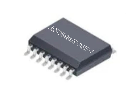 Microprocesador ACS725KMATR-30AU-T 1Channel del circuito integrado de la pérdida de la energía baja