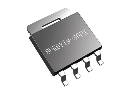 Transistores LFPAK56 del MOSFET del modo del aumento del P-canal de los transistores BUK6Y19-30PX