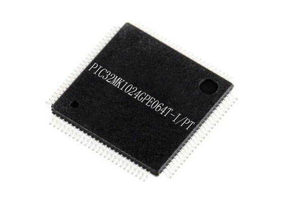 Base de fines generales del microcontrolador MCU 64-TQFP de PIC32MK1024GPE064T-I/PT sola