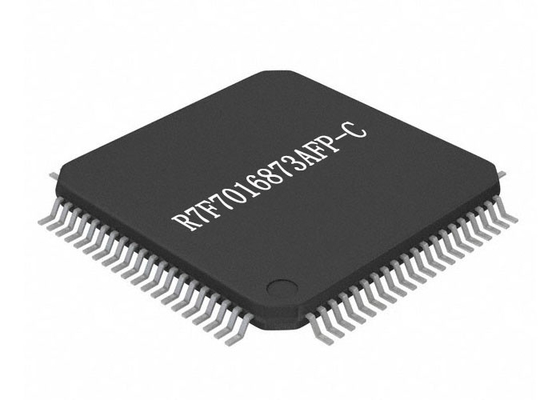 Microcontrolador de 32 bits automotriz IC del Solo-corazón 120MHz 1MB de R7F7016873AFP-C
