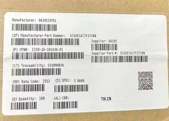 Microprocesador programable 672-BGA del circuito integrado del arsenal de puerta del campo 5CGXFC4C7F27C8N