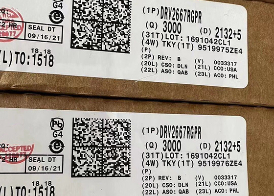 Chip de circuito integrado DRV2667RGPR Piloto piezo háptico 20-QFN Pilotos de motor IC