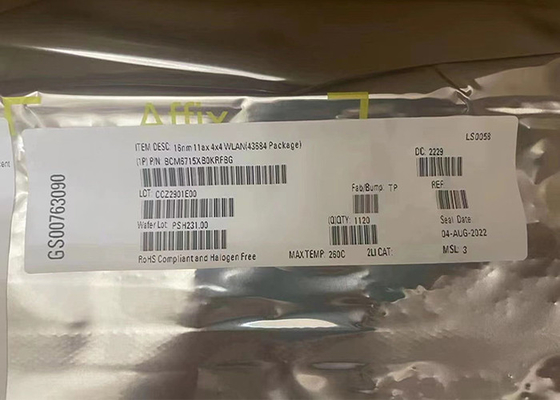 Chip de circuito integrado BCM6715XB0KRFBG Sistema en el paquete BGA de chip de 160 MHz