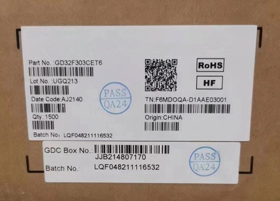 GD32F303CET6 IC MCU ARM Cortex-M4 paquete LQFP48 de 32 bits