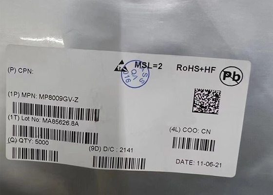 Controladores PoE MP8009GV de alimentación por Ethernet 28-QFN totalmente integrados
