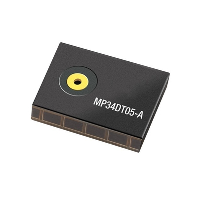 Sensor IC MP34DT05TR-A Micrófono digital MEMS omnidireccional ultracompacto