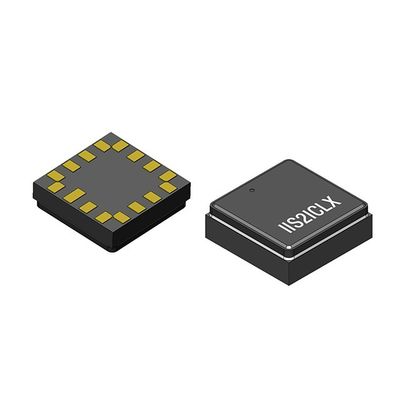 Sensor de movimiento inclinómetro digital de 2 ejes IIS2ICLXTR en encapsulado LGA-16