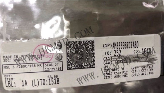 El microcontrolador MCU AM3359BZCZA80 MPU SITARA 800MHZ 324NFBGA