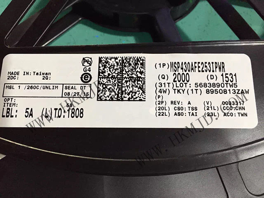 Microcontrolador MCU MSP430AFE253IPWR Potente microcontrolador de 16 bits IC 2MHz 16KB FLASH 24-TSSOP