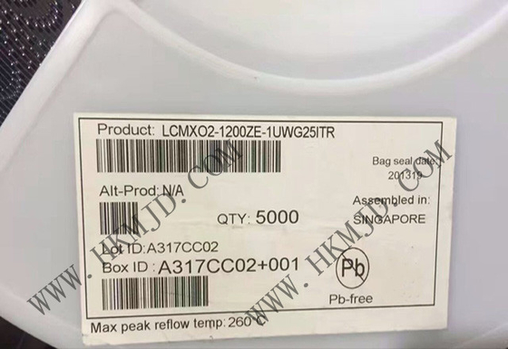 Array de puertas programables de campo LCMXO2-1200ZE-1UWG25ITR 1280 LUTs 19 I/O MachXO2 Array de puertas programables de campo IC