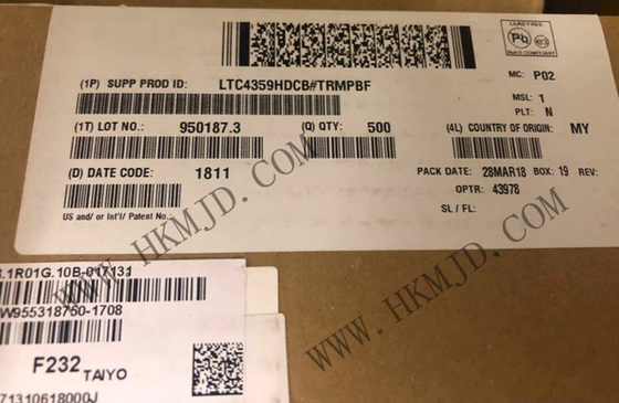 Chip de circuito integrado LTC4359HDCB 4V a 80V Controlador de diodo ideal DFN6