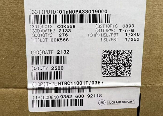 Chip de circuito integrado HTRC11001T con lector HITAG Chip de lector RFID de 125 kHz IC 14-SOIC