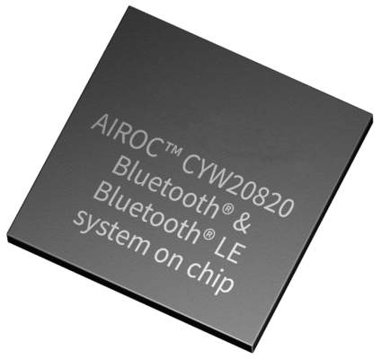 Microcontrolador MCU CYW20820A1KFBGT 3Mbps 2.4 GHz ARM Cortex M4 MCU