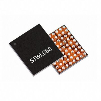 Chip de circuito integrado STWLC68JRH 5W 10mA Receptor de energía inalámbrica integrado