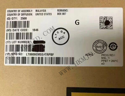 Chip de circuito integrado LT8609EMSE 42V 3A Reguladores de voltaje de conmutación de picos sincronizados