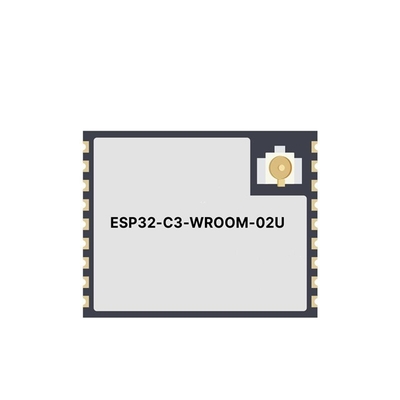 Modulo de comunicación inalámbrica ESP32-C3-WROOM-02U-N4 WiFi de 2,4 GHz y módulo SMD BT 5