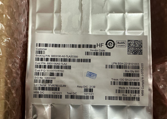 Interfaz de conexión Ethernet 88E6190-A0-TLA2C000 11 puertos Interfaz de conexión Ethernet con conexión BGA