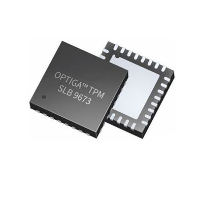 Chip de circuito integrado SLB9673AU20FW2610 Modulo de plataforma de confianza de 32 bits UFQFN32