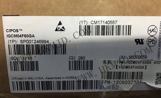 Chip de circuito integrado IGCM04F60GA IGBT 600V 4A 2000Vrms módulo de controlador de potencia