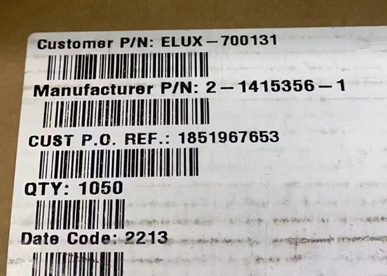 Chip de circuito integrado 2-1415356-1 SCHRACK Miniatura de energía PCB Relé 12VDC Voltado de la bobina