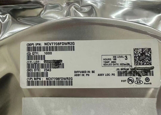 Chip de circuito integrado NCV7708FDWR2G 500mA conductor de puente de doble hexágono 28-SOIC