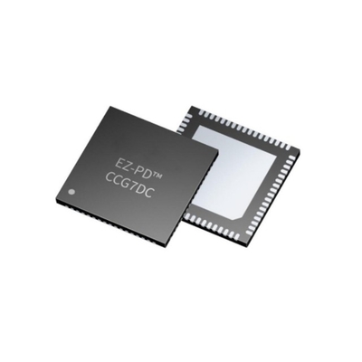 Chip de circuito integrado CYPD727268LQXQ Dos puertos de suministro de energía USB-C y controlador DC-DC