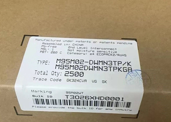 Chip de IC de memoria M95M02-DWMN3TP/K 2Mbit Serial SPI Bus Automotriz EEPROM Memoria