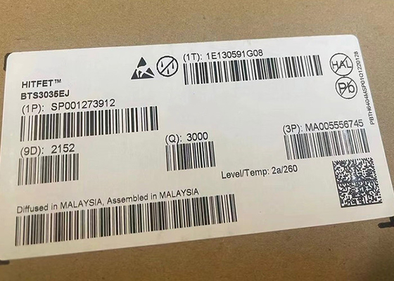 Chip de circuito integrado BTS3035EJ N-Channel 5A Interruptor de energía inteligente de lado bajo IC