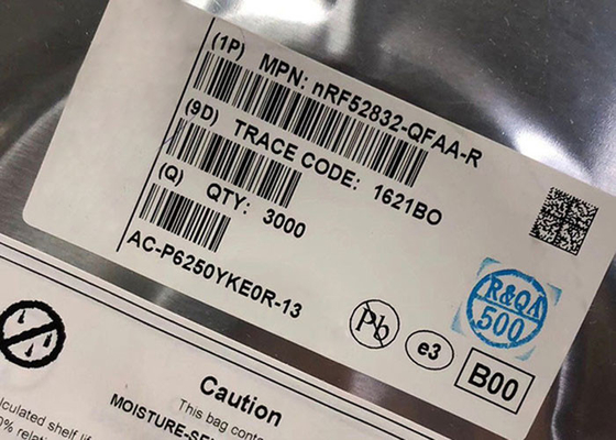 BT IC NRF52832 2.4GHz Versátil BT Baja energía 5.4 SoC QFN-48 SoC multiprotocolo