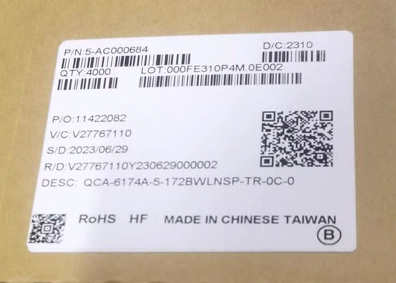 WIFI 6 Chip QCA-6174A-5-172BWLNSP-TR-0C-0 4 Chip Wi-Fi de doble banda 802.11ac de alto rendimiento