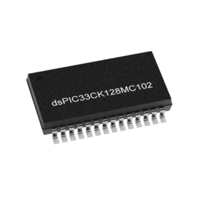 Microcontrolador MCU DSPIC33CK128MC102-I/SS Controladores de señal digital de 16 bits de baja potencia