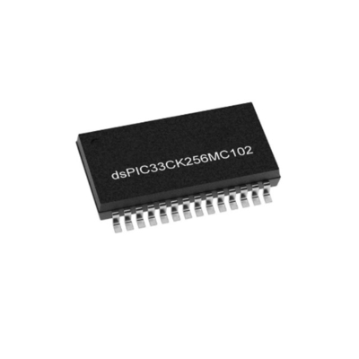 Microcontrolador MCU DSPIC33CK256MC102T-I/SS Controladores de señal digital de 16 bits de alto rendimiento de 100 MHz