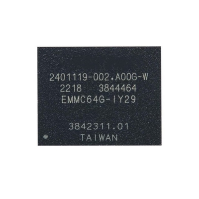 Chip de IC de memoria EMMC64G-IY29-5B102 de alta velocidad 64 GB eMMC 5.1 IC de memoria FBGA-153