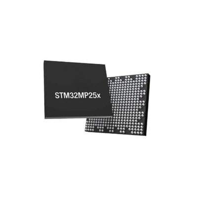 STM32MP257CAK3 Microcontrolador MCU de alta velocidad de 32 bits de doble núcleo 400 MHz MPU incrustado