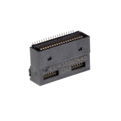 Conectores FS1-K38-20ZA-40 Conectores QSFP de alta velocidad de entrada y salida de extremo puerto