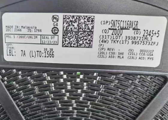 SN75C1168NSR Chip de circuito integrado SSOP-16 Conductores y receptores de doble diferencial