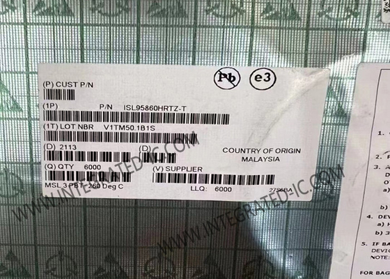 Control de circuito integrado con chip ISL95860HRTZ IMVP9 de varias fases TQFN-32