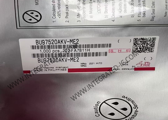 BU97520AKV-ME2 Chip de circuito integrado de bajo rendimiento para automóviles VQFP-80