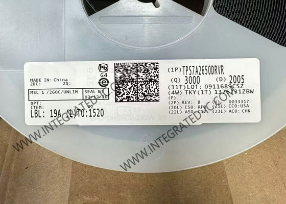 TPS7A2650DRVR Chip de circuito integrado 500mA 18V Regulador de voltaje lineal de baja salida con buena potencia