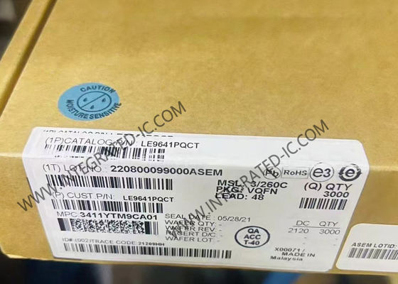 LE9641PQCT Chip de circuito integrado de 1 canal de 100 V Interfaz de telecomunicaciones IC QFN-48