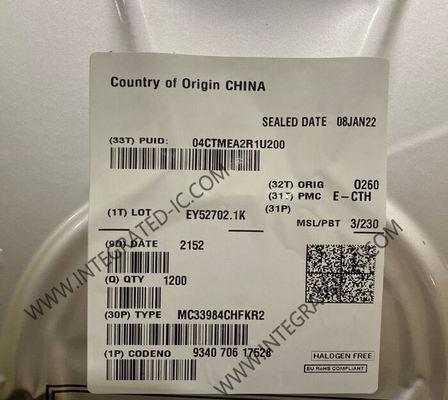 MC33984CHFKR2 Chip de circuito integrado