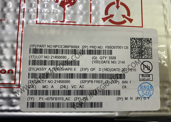 NPCE386PB0BX Chip de circuito integrado de alto rendimiento de aplicación portátil CE BGA128