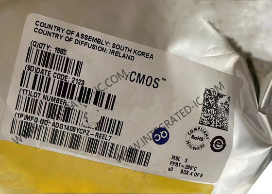 ADG1408YCPZ Chip de circuito integrado 4Ω 8 - Multiplexador iCMOS de canal LFCSP-16