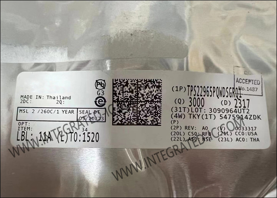 TPS22965PQWDSGRQ1 Chip de circuito integrado 5.7V Interruptores de carga automotriz 4A Interruptores de alimentación