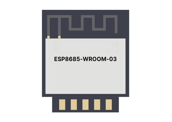 ESP8685-WROOM-03-H4 Módulo de comunicación inalámbrica Wi-Fi y BT 5 Módulo de antena de PCB de 2,4 GHz
