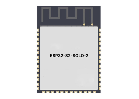 Modulo de comunicación inalámbrica ESP32-S2-SOLO-2-N8 de 2,4 GHz Wi-Fi 802.11 b/g/n Modulo