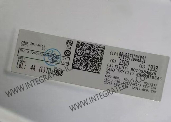 Chip de circuito integrado DRV8871DDARQ1 50V 3.6A controlador de motor de puente H