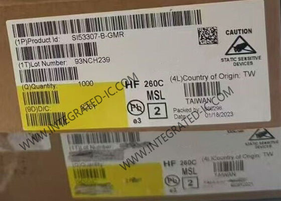 SI53307-B-GMR Chip de circuito integrado Jitter Fanout Clock Buffer QFN16 Clock Fanout Buffer