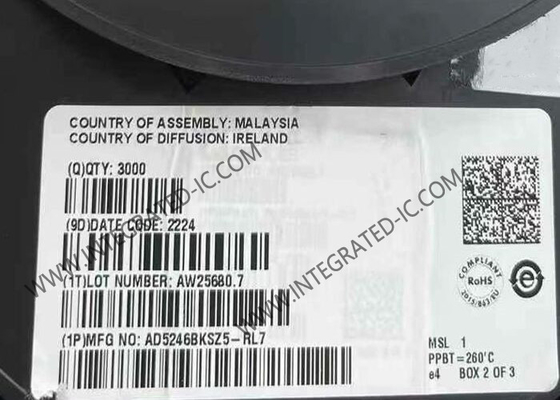 AD5246BKSZ5 Chip de circuito integrado Potenciómetros digitales SC70-6 128Posición DigiPOT
